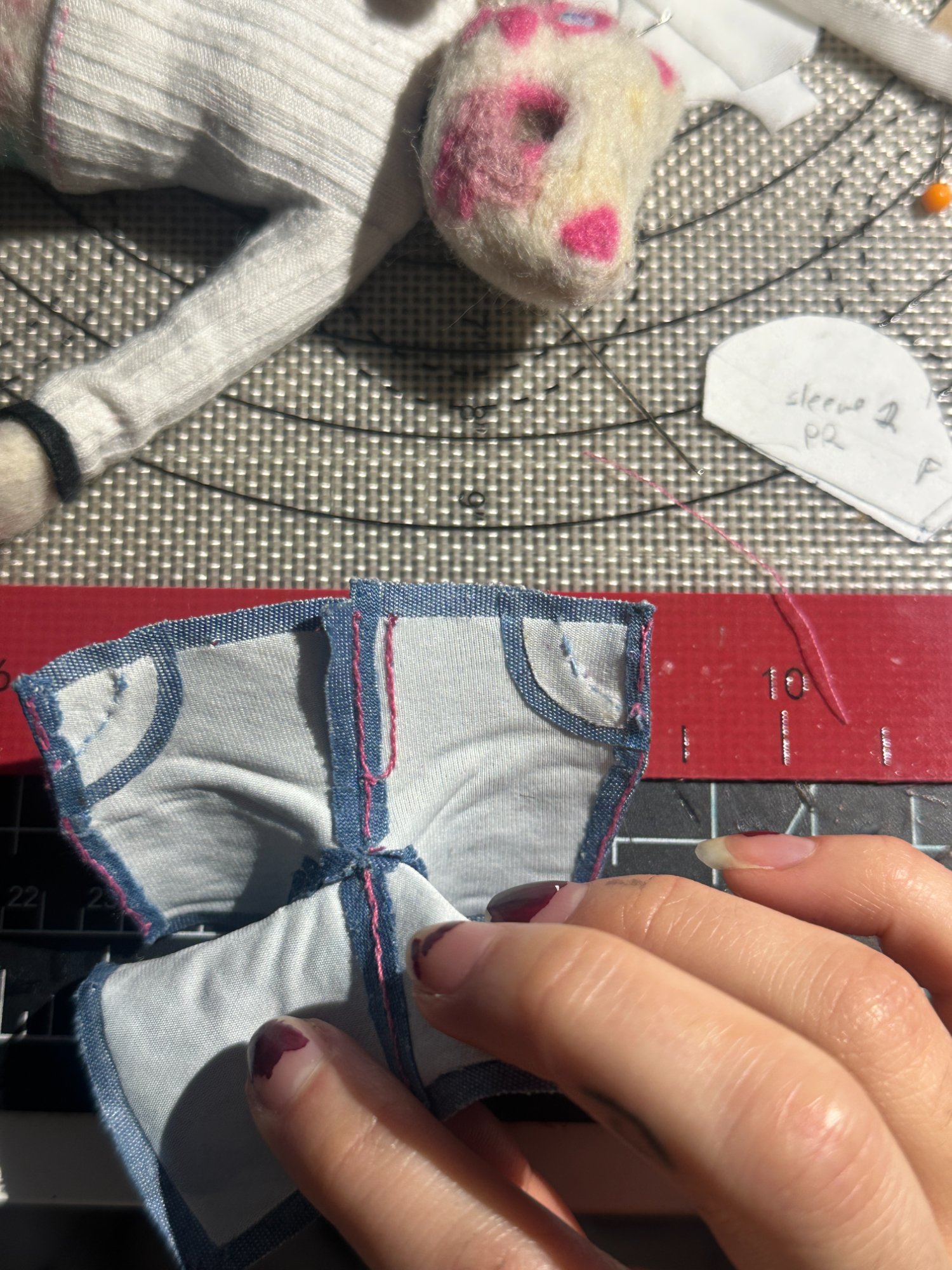 Cat maquette outfit full view