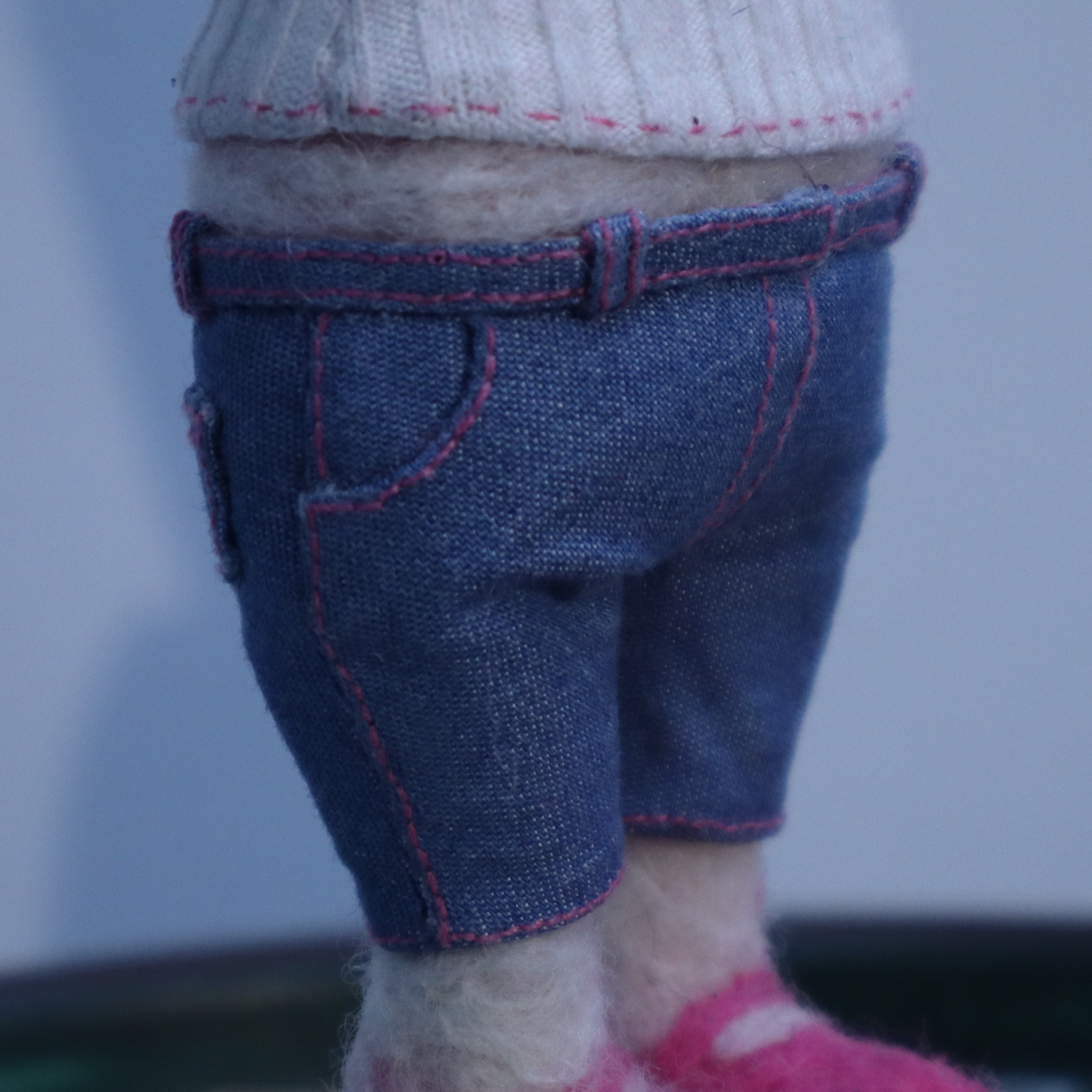 Long sleeve back view